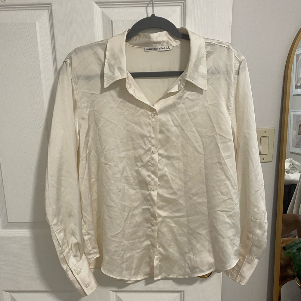 Abercrombie & Fitch Ivory Blouse